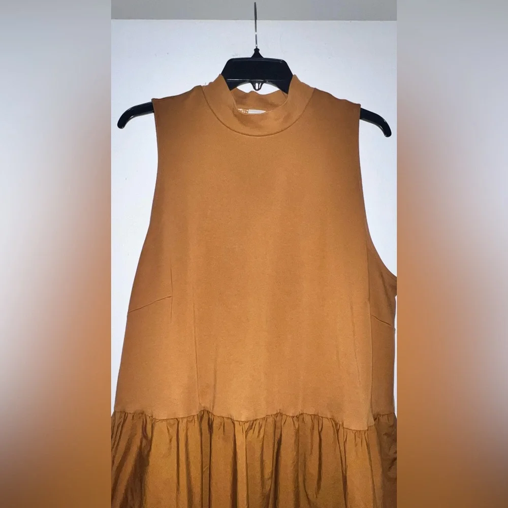 a new day Mustard Turtleneck dress - Picture 2 of 3